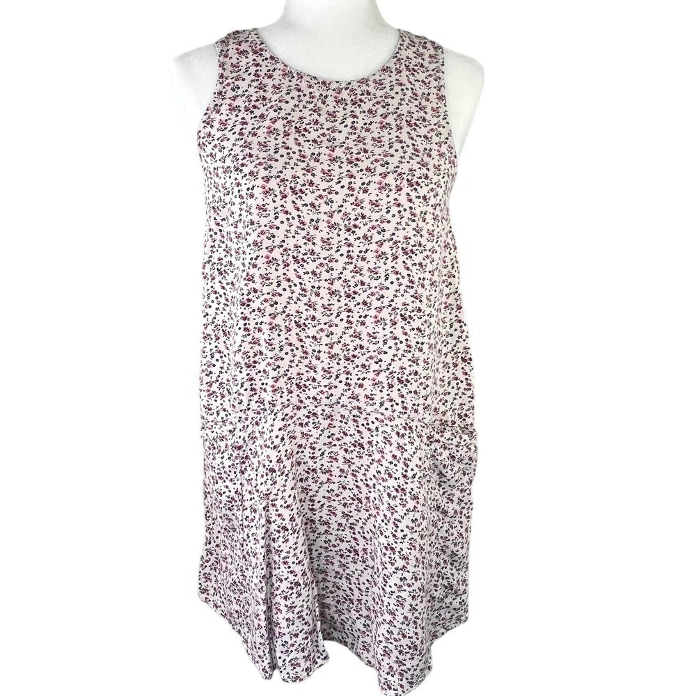 American Eagle White Floral Mini Dress Small